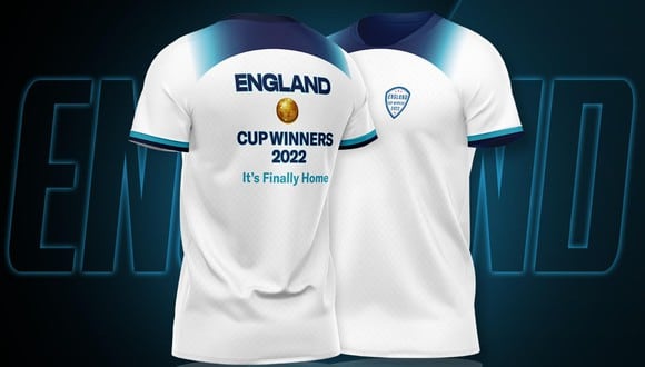 Empresario compró 18 mil camisetas que dicen "Inglaterra Campeón del Mundo 2022": pide ayuda para venderlas. (Foto: Wholesale Clearance UK)
