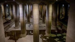 La enorme catedral subterránea que protege a Tokio de las inundaciones