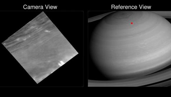 Cassini graba espectacular video de lapso de tiempo en Saturno