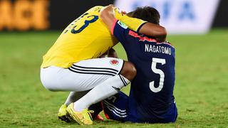 Ejemplo de 'Fair play': el fraterno abrazo de Guarín a Nagatomo