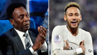 Pelé aconsejó a Neymar que cambie de actitud y deje de fingir faltas