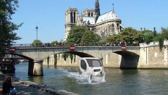 Startup francesa crea taxi que volará sobre el río Sena