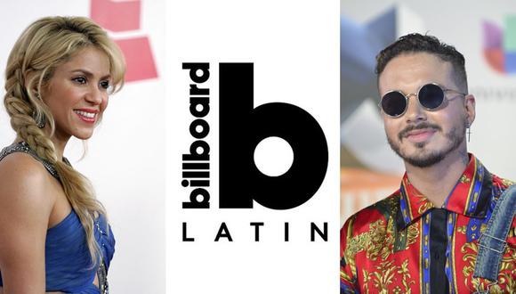 Shakira y J Balvin serán parte de los Premios Billboard Latino 2018. (Fotos: Agencias)