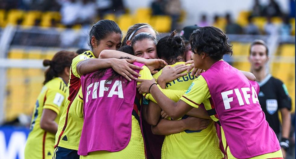 Colombia venció a México y clasificó a cuartos de final del Mundial Femenino Sub 17. (Foto: Colombia)