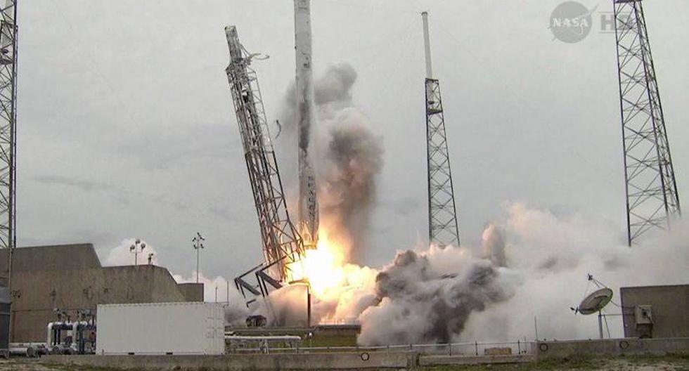 El cohete despegó hoy desde Florida. (Foto: NASA)