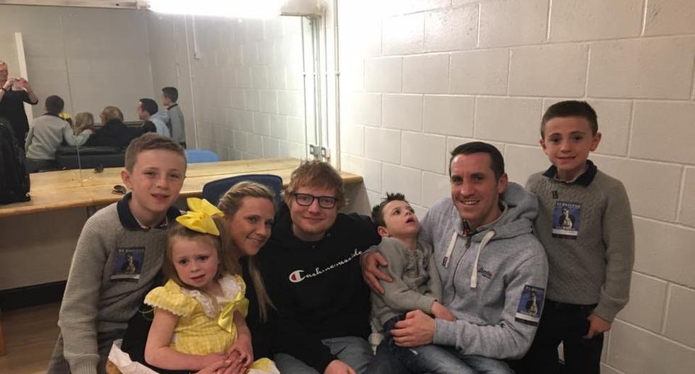 Ed Sheeran se reunió con pequeño fan. (Foto: Difusión)