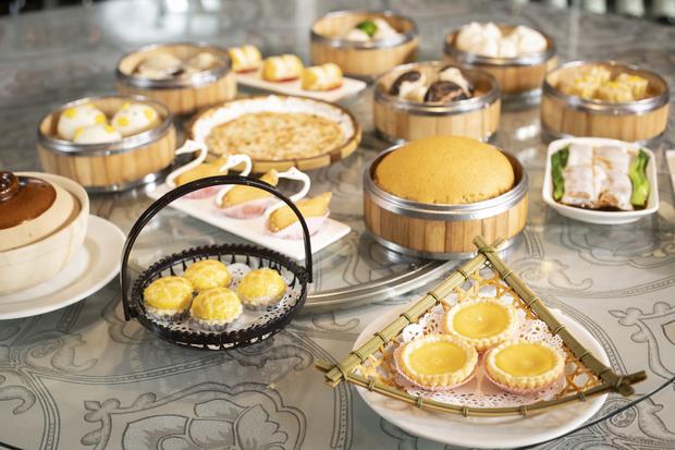 The specialty of chifa Wong King is dim sum: there are at least a hundred on the menu -sweet and savory- and something new comes out every week.  It is tradition to try them for breakfast, with some soup.  Photo: Richard Hirano