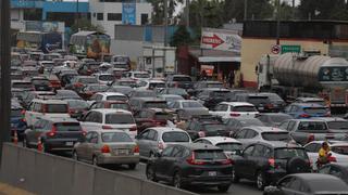 Feriado 8 de octubre: gran congestión vehicular para salir de Lima rumbo al sur | FOTOS