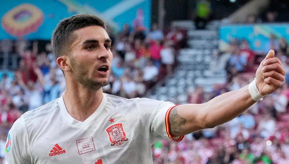 Ferran Torres es titular de la selección de España. (Foto: AFP).