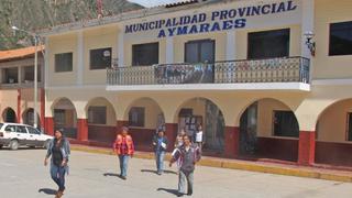 Apurímac: dictan prisión suspendida para ex funcionarios municipales de Aymaraes