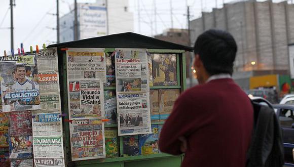Manuel Dammert planteará una iniciativa para regular la propiedad de los medios escritos. (Foto: Christian Ugarte) 