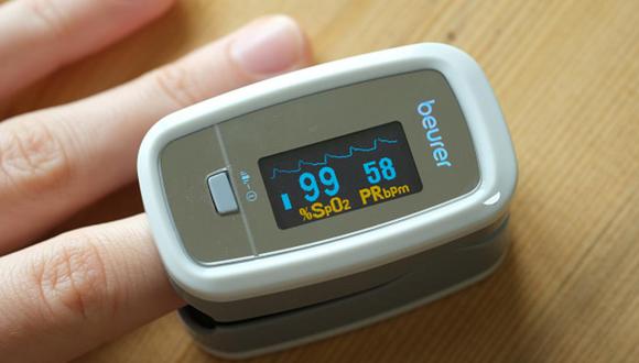 Es vital usar un pulsioxímetro para monitorear la saturación de oxígeno en los pacientes con COVID-19. (Foto: Getty Images)