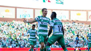 Santos Laguna goleó 4-1 a Puebla por el Torneo Apertura de Liga MX