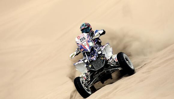 Christian Málaga sigue su camino en el Dakar 2018 rumbo a la meta. (Foto: ITEA Photo)