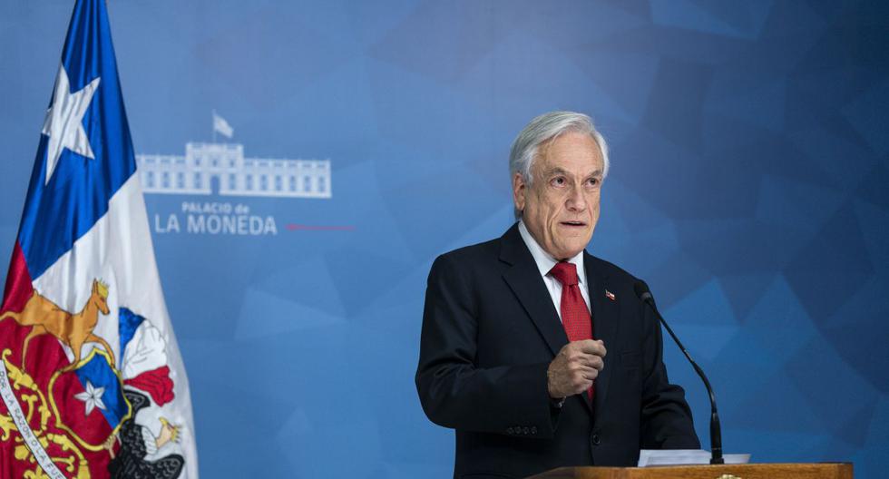 Foto del presidente chileno Sebastián Piñera declarando el estado de emergencia durante los enfrentamientos en Santiago el pasado 19 de octubre. (AFP)
