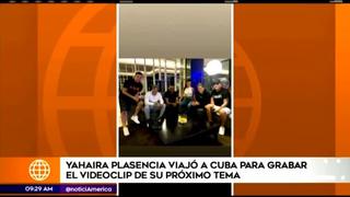 Yahaira Plasencia graba nuevo videoclip en Cuba