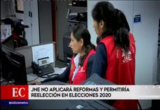 JNE aprueba cronograma electoral para las elecciones 2020