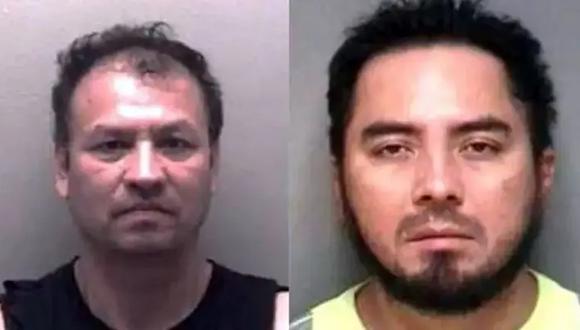 Los arrestados fueron identificados como Julio Alvarado-Dubon, de 52 años, y Rolman Balacarcel, de 38. (Departamento de Policía de Richmond).