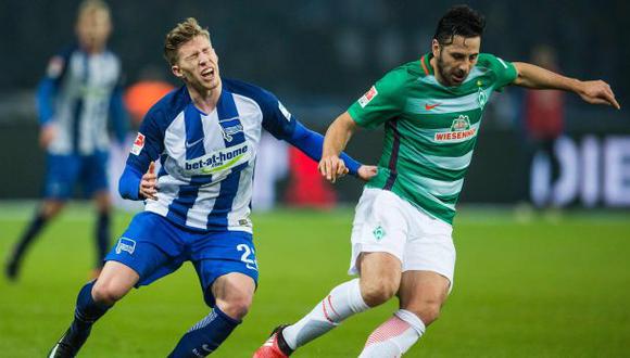 Con Claudio Pizarro: Werder Bremen vs. Hertha por la Bundesliga