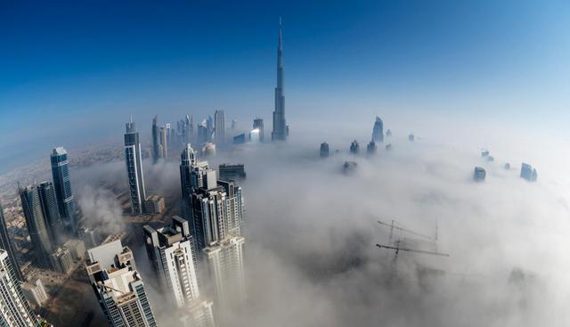 El rascacielos cuenta con 160 pisos. 49 son oficinas y 61 son departamentos. Además, tiene 58 ascensores que viajan a una velocidad de 10 m/s. (Foto: Getty Images)