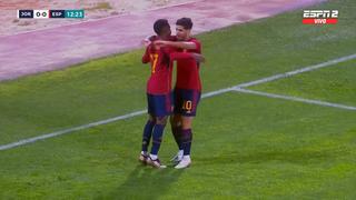 Gol de Ansu Fati para España: así fue el 1-0 en el amistoso ante Jordania | VIDEO