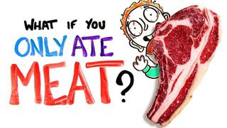 YouTube: mira lo que nos pasaría si solo comiésemos carne [VIDEO]