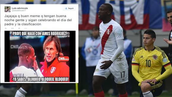 Luis Advíncula se ríe del meme que le crearon