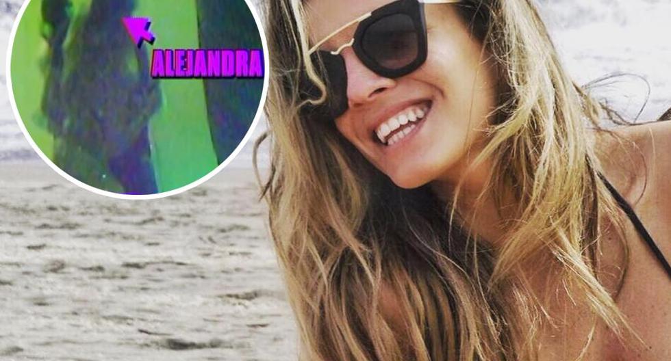 Alejandra Baigorria es captada por misterioso \"galán\". (Foto: Captura Latina / Facebook)