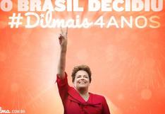 Dilma Rousseff fue reelecta como presidenta de Brasil 