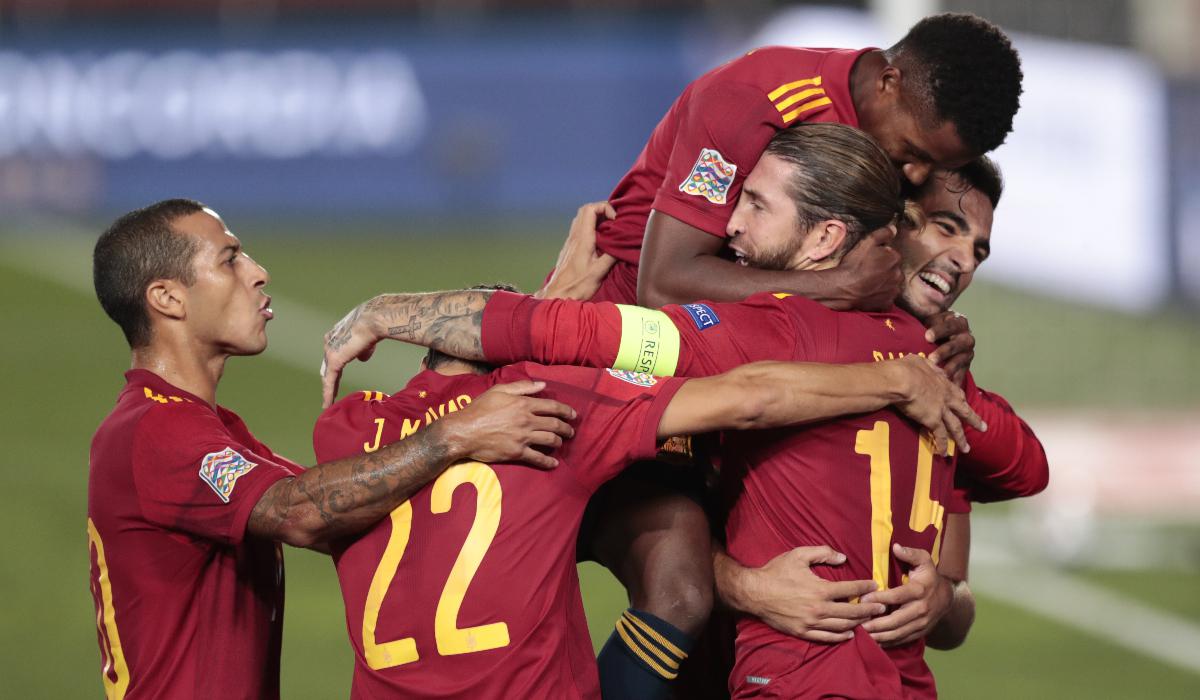 España vs. Ucrania: las imágenes del partido por la UEFA Nations League | Foto: AP