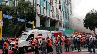 Miraflores: reportan incendio en sótano de un edificio de la Av. Larco