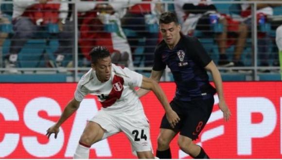 En su reaparición con la selección peruana, Cristian Benavente lució la camiseta número 24 frente a Croacia. ¿Ese dorsal tiene algún significado especial para el 'Chaval'? (Foto: FPF)