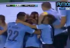Uruguay vs. Brasil: Gol de Gastón Pereiro en el Sudamericano