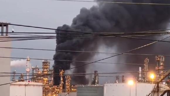 Petroperú indicó que ha redoblado las medidas de seguridad y las medidas de entrenamiento en la nueva refinería de Talara. (Captura: América Noticias)