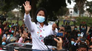 Keiko Fujimori emitió su voto y se refirió a incidentes en la jornada: “Esperemos que los organismos electorales tomen cartas en el asunto”