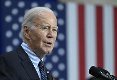 Biden asegura que Estados Unidos ayudó a Israel a derribar “casi todos” los drones y misiles iraníes 