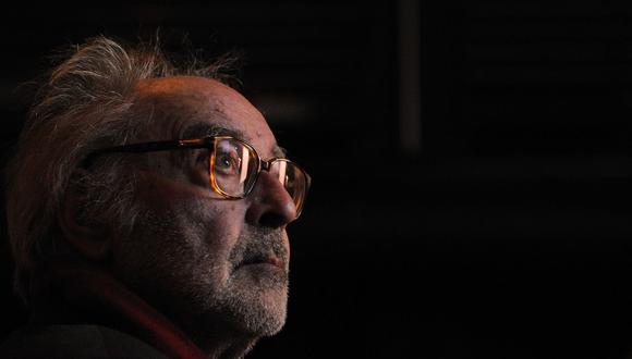 A sus 90 años, el director Jean-Luc Godard es el último estandarte del movimiento nouvelle vague. (Foto: AFP PHOTO/FABRICE COFFRINI)