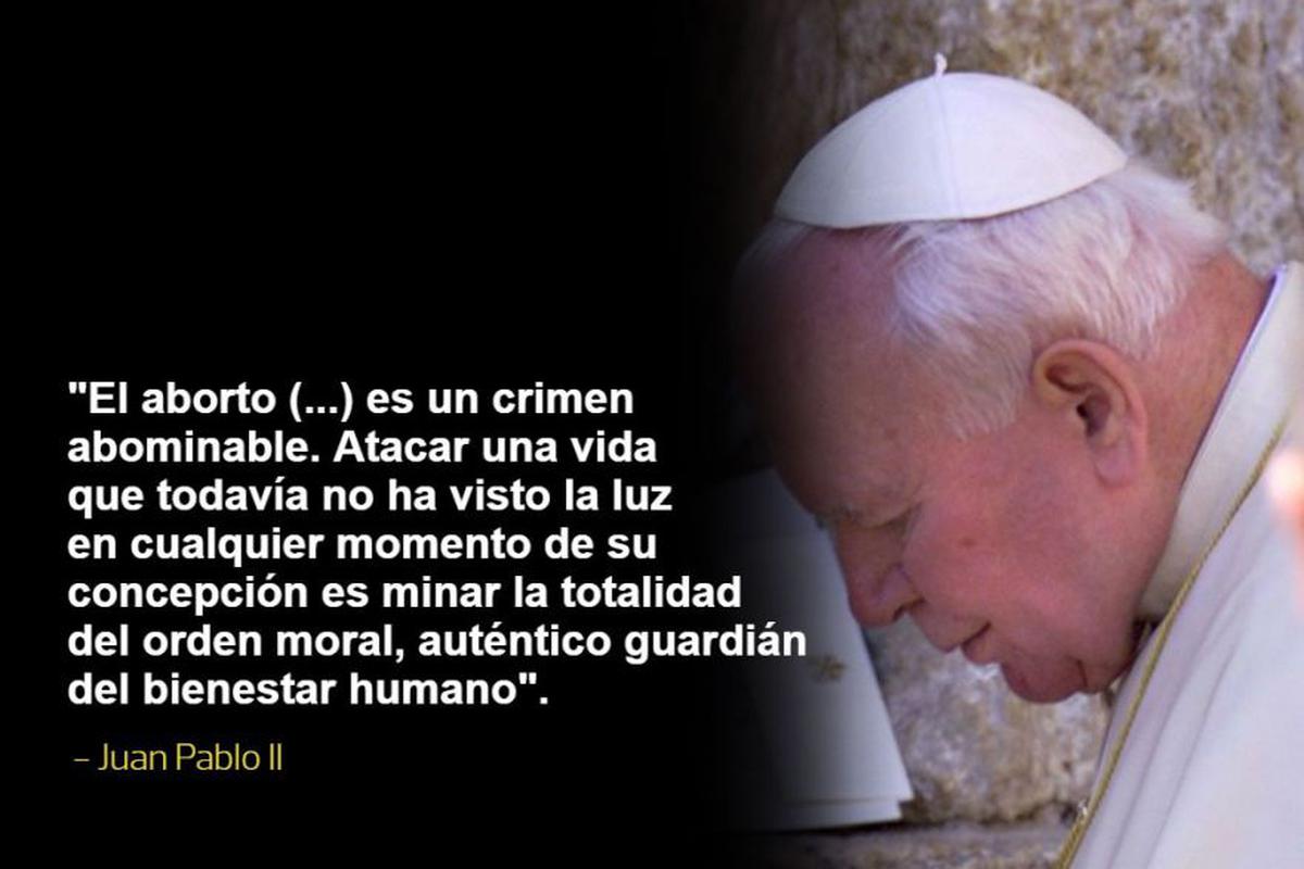 Las frases de los últimos papas sobre el aborto | MUNDO | EL COMERCIO PERÚ