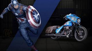 Marvel inspira nuevos modelos de motos Harley-Davidson [FOTOS]