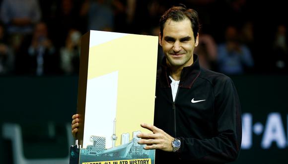 Roger Federer: lo que dijo tras recuperar el número 1 del mundo