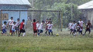 Así juegan al fútbol los niños en la selva de Loreto | FOTOS