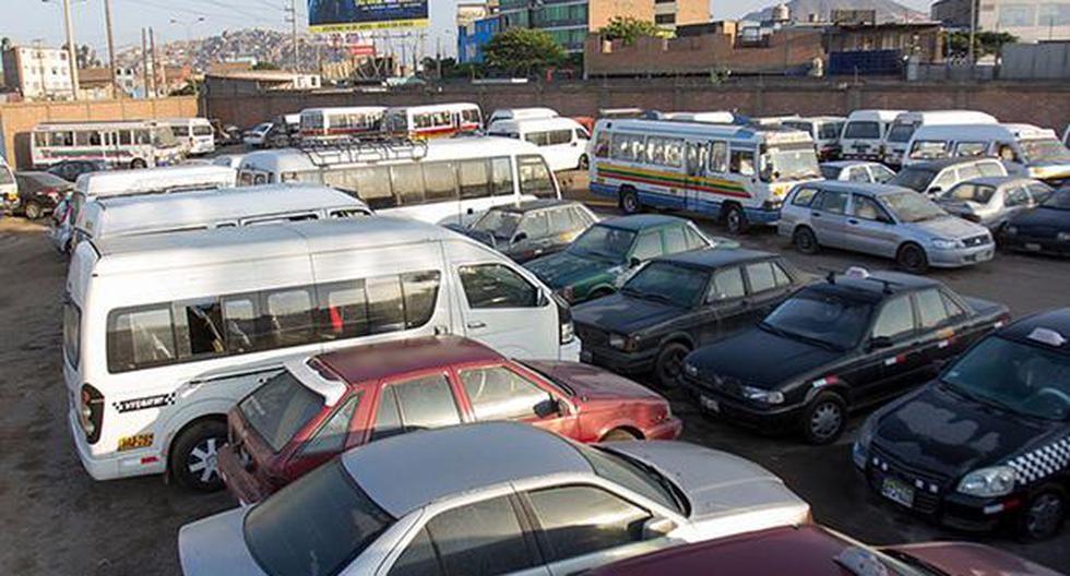 SAT rematará 355 vehículos cuyos propietarios no pagaron sus multas de tránsito. (Andina)