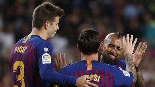 Barcelona igualó frente a Girona con goles de Messi y Piqué en el Camp Nou | VIDEO