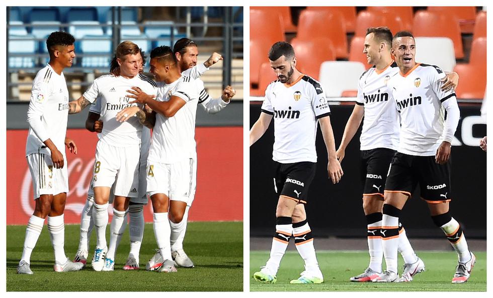 Real Madrid vs. Valencia: Alineaciones