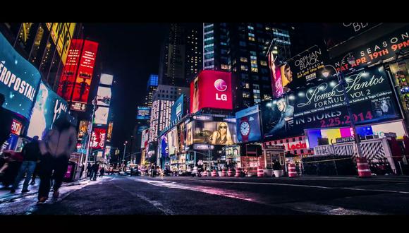 Un time-lapse con las atracciones más famosas de Nueva York