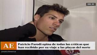 Patricio Parodi: "Con Sheyla Rojas estamos bien" [VIDEO]