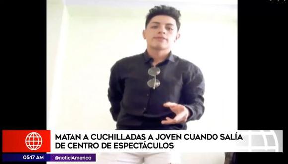 Tras el ataque, el joven fue llevado de emergencia al hospital Municipal de Los Olivos, ubicado a pocas cuadras del lugar. (América Tv.)