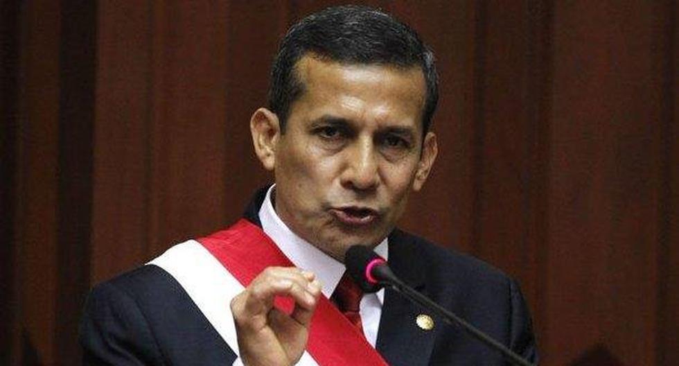 Ollanta Humala se pronuncia sobre  presunto espionaje. (Foto: Peru.com)