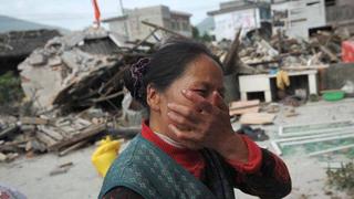 Terremoto en China: cifra de muertos aumentó a 179 y la de heridos a 6.700