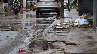 Chiclayo: así luce el centro tras la caída de intensas lluvias